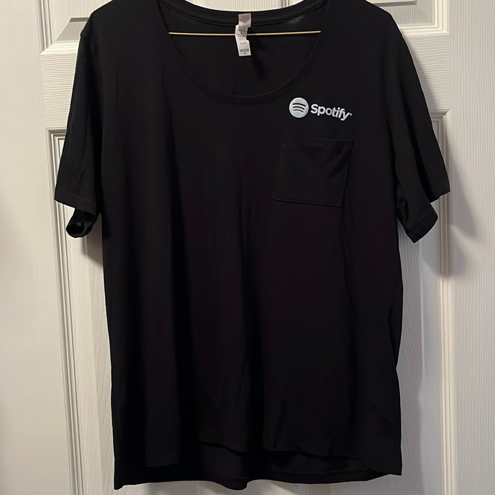 3/$15 - Spotify Black Tee Shirt, sz M